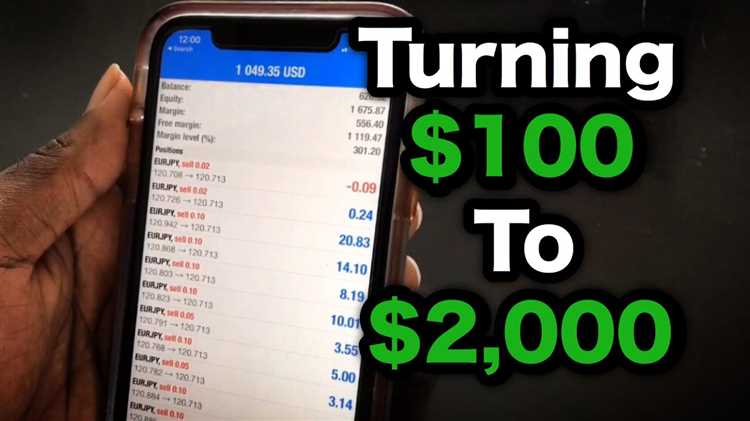 How much can i make with $100 in forex
