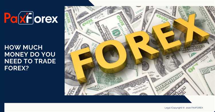 How much money do you need to start trading forex