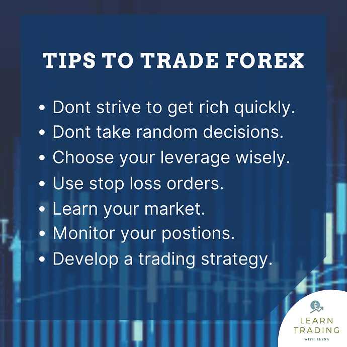 How to learn forex trading step by step