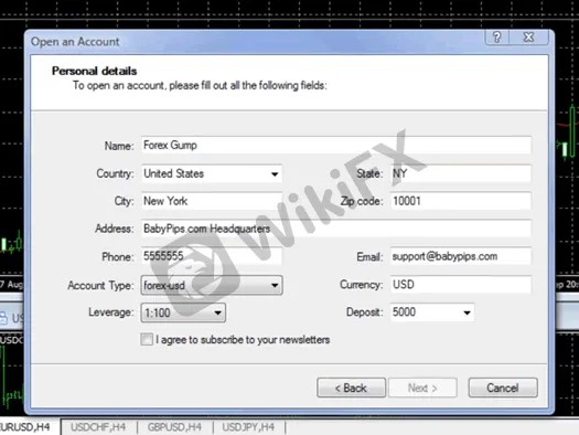 How to open a real forex account on metatrader 4