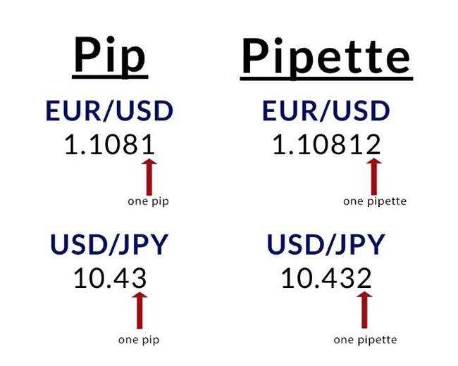 What is one pip in forex
